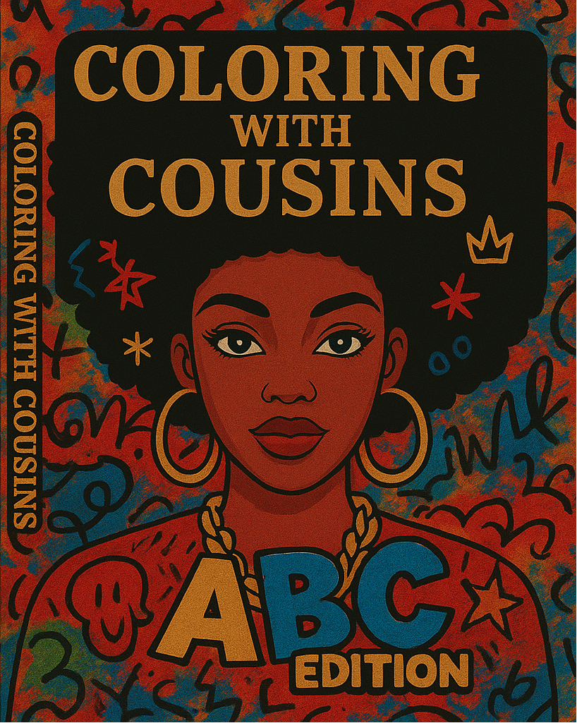 Coloring With Cousins : ABC Edition