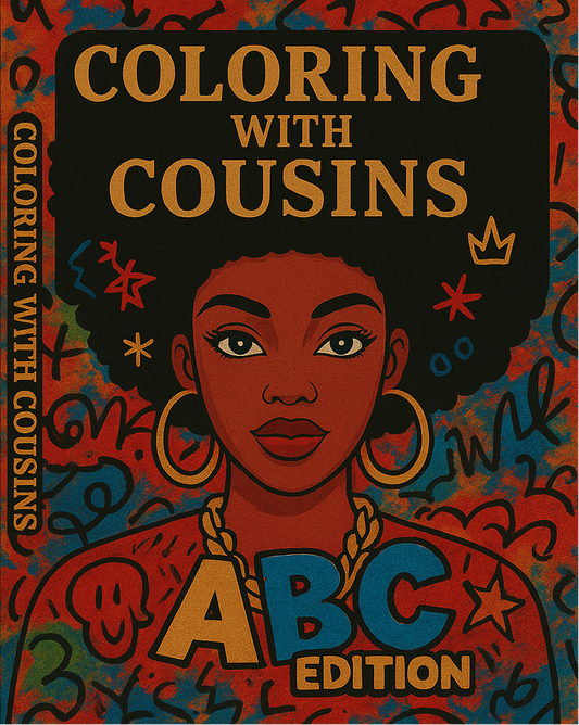 Coloring With Cousins : ABC Edition
